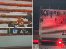 Imagem - Independiente x Universidad de Chile: vídeos mostram pancadaria e confusão entre torcedores