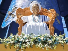 Imagem - Ato com líderes religiosos, estudantes e muita música celebra Mãe Stella de Oxóssi