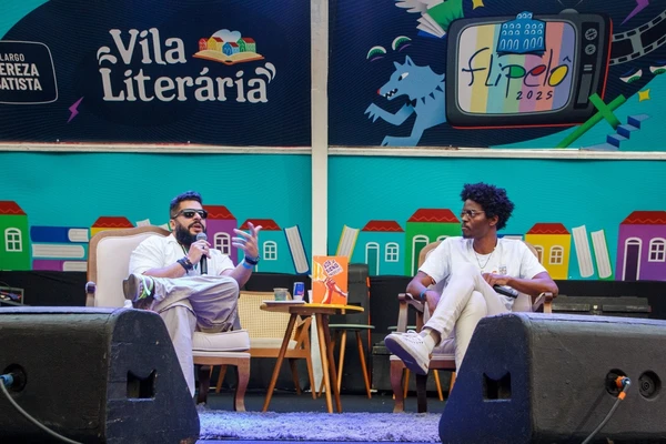 Bate-papo na Vila Literária por Guilherme Web de Lima/ Fundação Casa de Jorge Amado