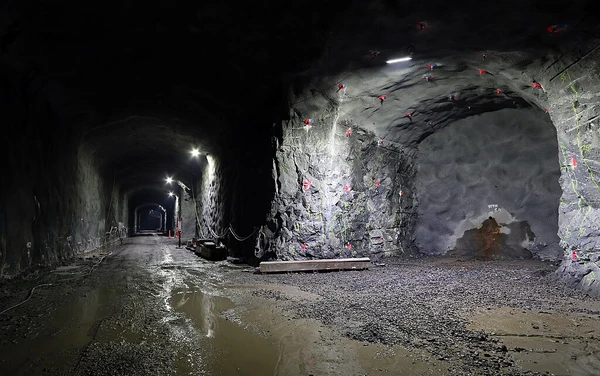 Caverna permanente, na Finlândia por Divulgação