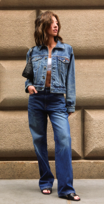 Jeans é um dos tecidos mais usados no Brasil por Reprodução | Redes Sociais
