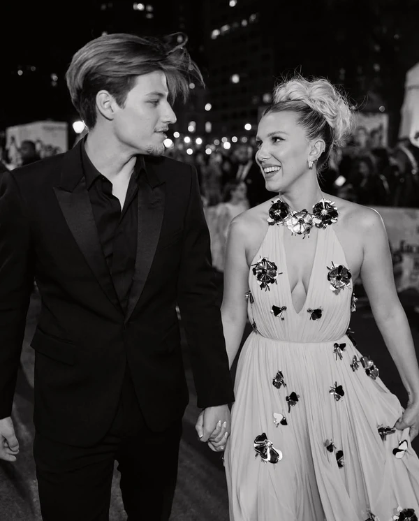 Millie Bobby Brown e Jake Bongiovi por Reprodução/Instagram