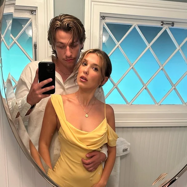 Millie Bobby Brown e Jake Bongiovi por Reprodução/Instagram