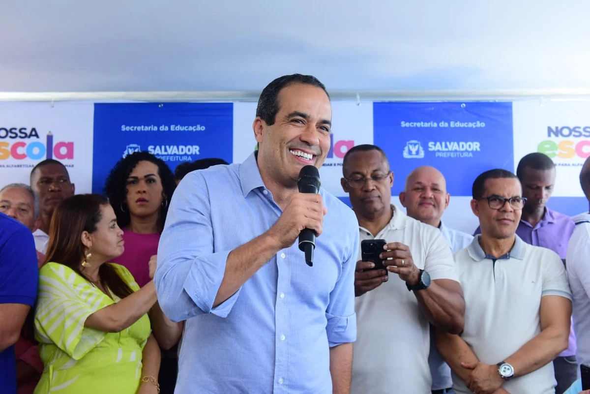 Nova Escola Municipal Jesus de Nazaré, entregue em Sussuarana por Valter Pontes/ Secom PMS