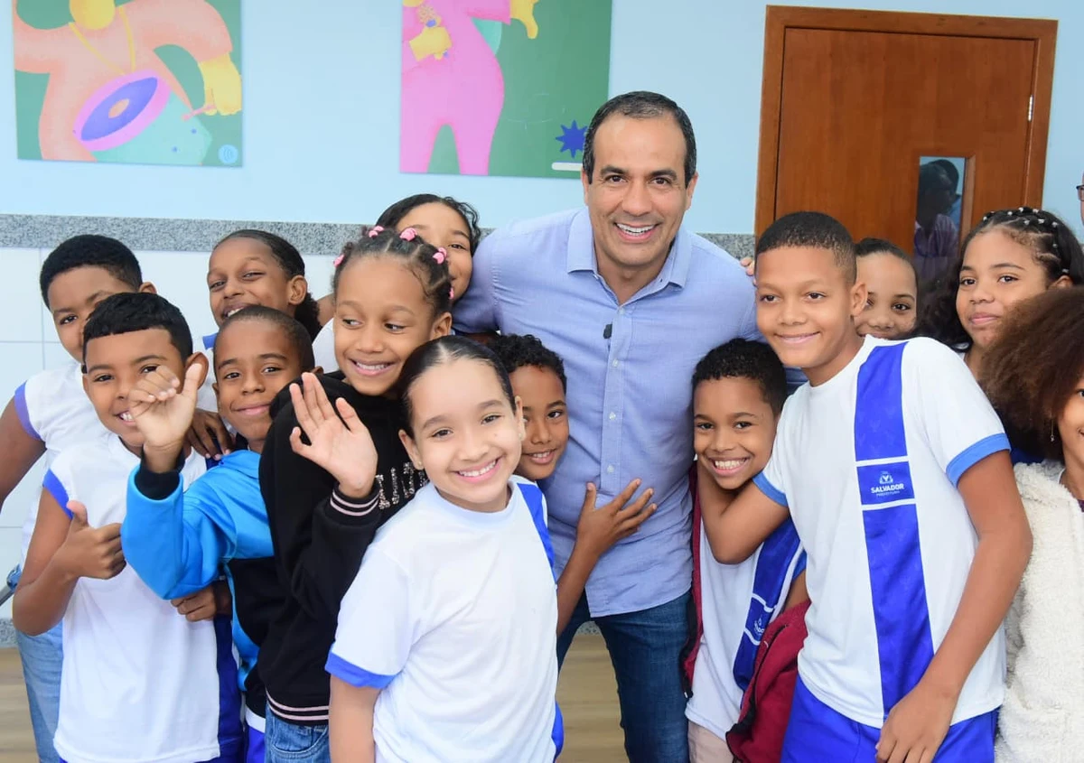 Nova Escola Municipal Jesus de Nazaré, entregue em Sussuarana por Valter Pontes/ Secom PMS