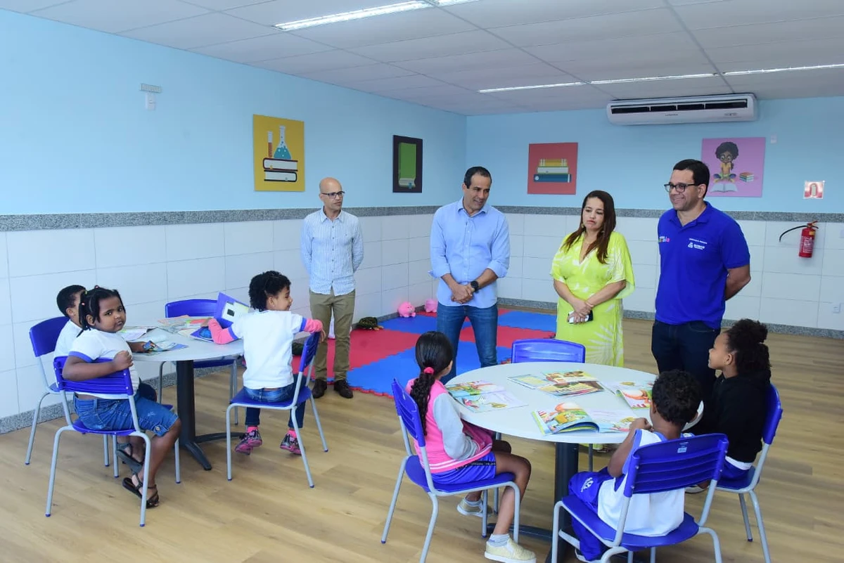 Nova Escola Municipal Jesus de Nazaré, entregue em Sussuarana por Valter Pontes/ Secom PMS