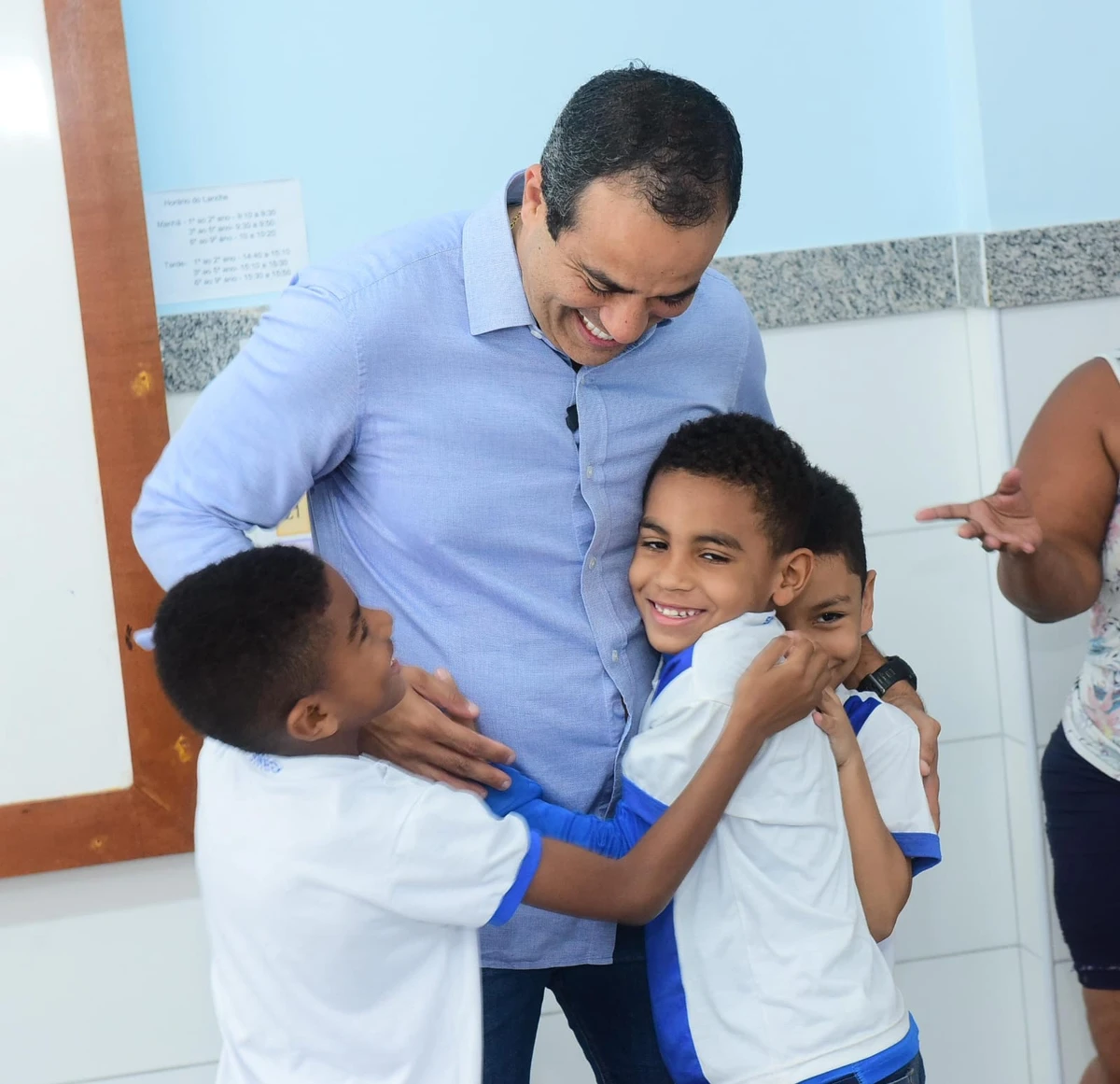 Nova Escola Municipal Jesus de Nazaré, entregue em Sussuarana por Valter Pontes/ Secom PMS