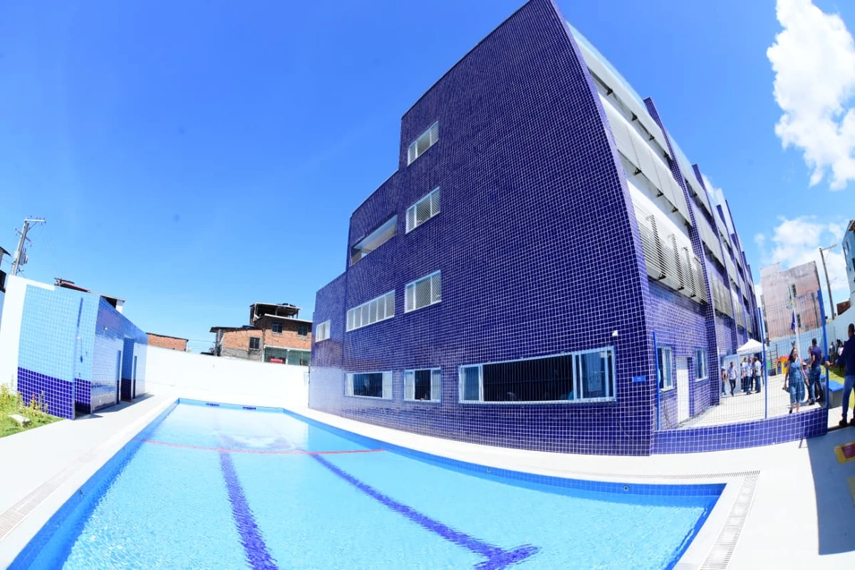Nova Escola Municipal Jesus de Nazaré, entregue em Sussuarana