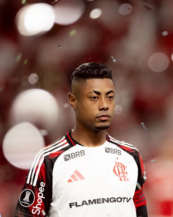 O jogador Bruno Henrique nessa quarta-feira (20) por Adriano Fontes/Flamengo