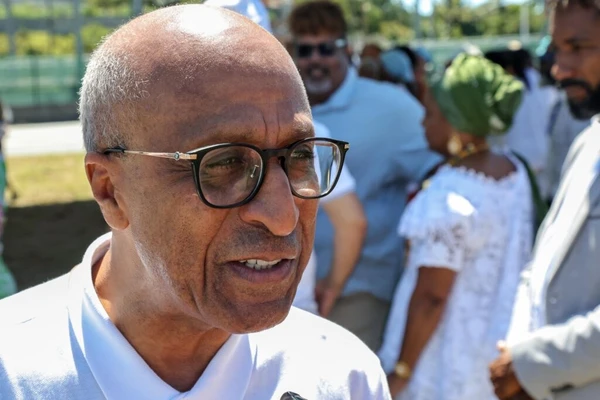 Padre Edson Menezes, reitor da Basílica do Bonfim por Bruno Concha / Secom PMS