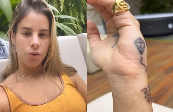 Tatuagens de Shantal Verdelho por Reprodução/Instagram