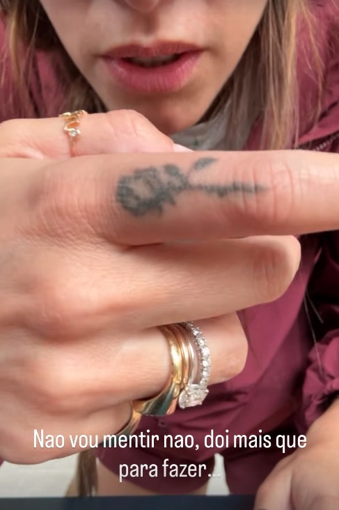 Tatuagens de Shantal Verdelho por Reprodução/Instagram