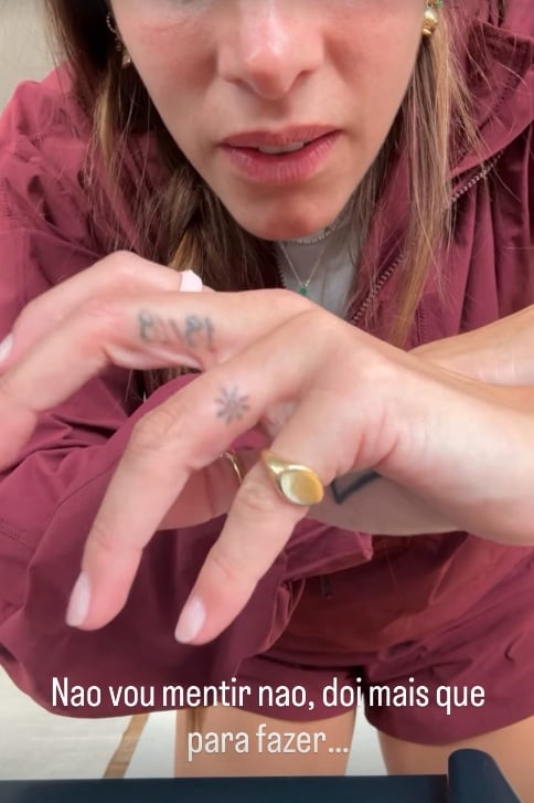 Tatuagens de Shantal Verdelho por Reprodução/Instagram