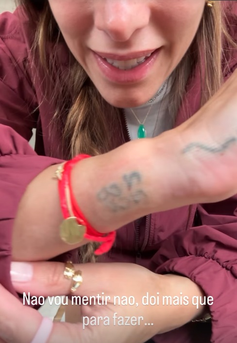 Tatuagens de Shantal Verdelho por Reprodução/Instagram