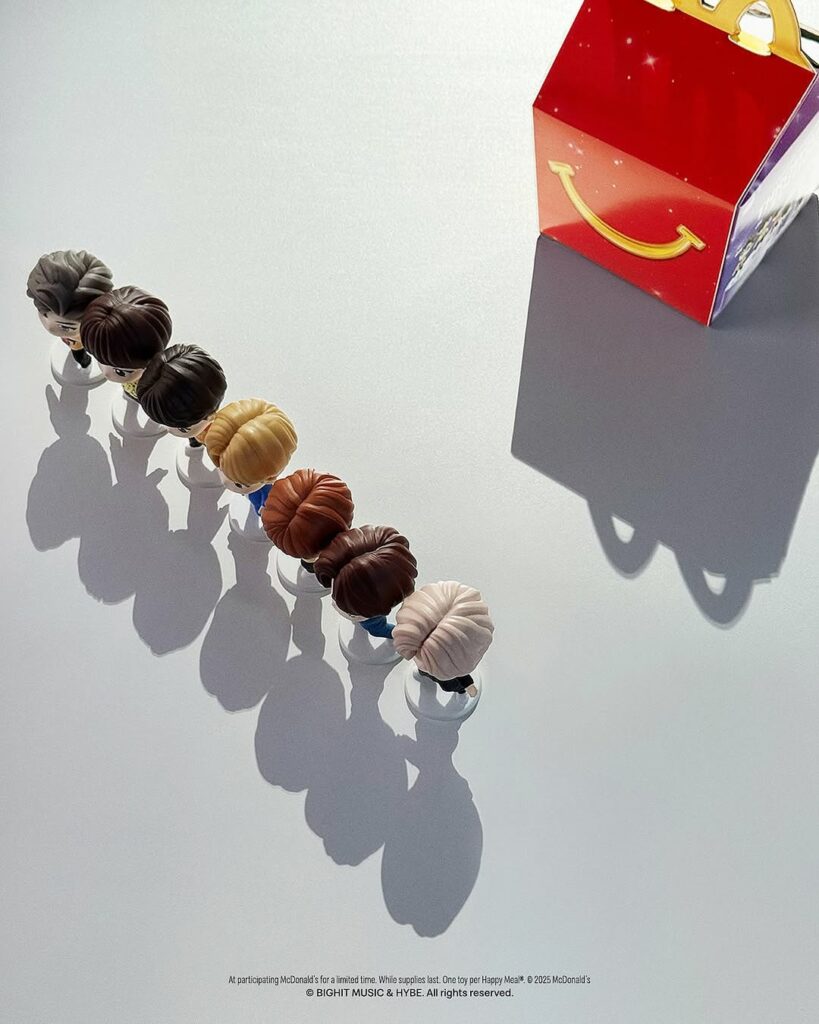 TinyTAN no McDonald's por Reprodução