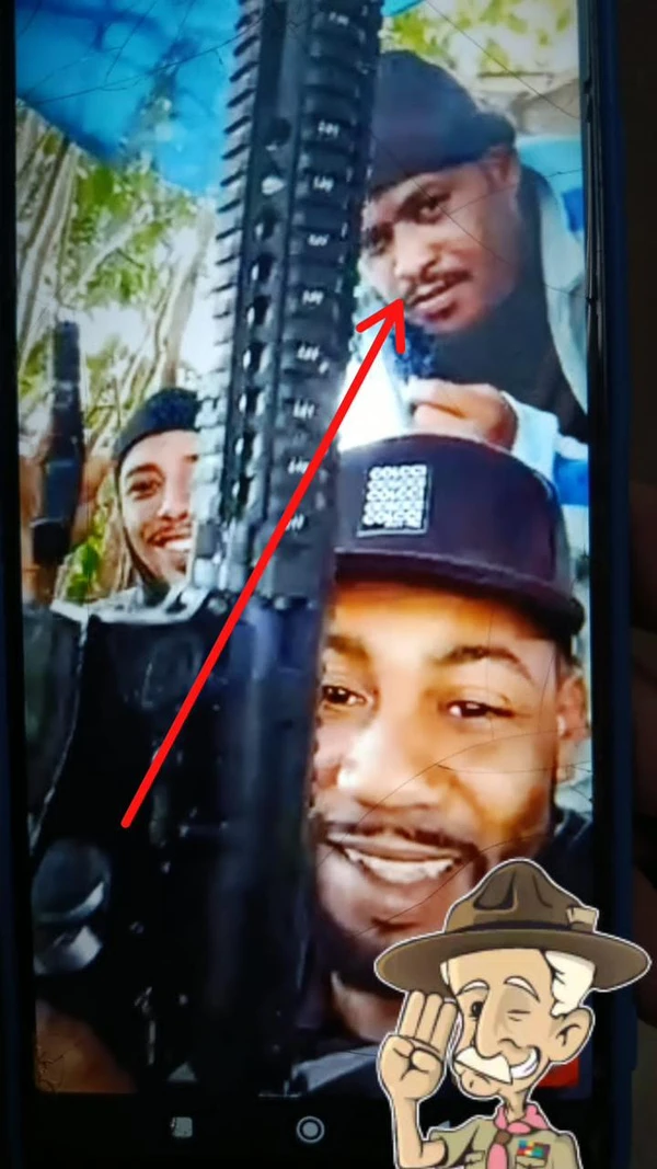 Anderson foi morto em confronto e arma foi apreendida por Reprodução