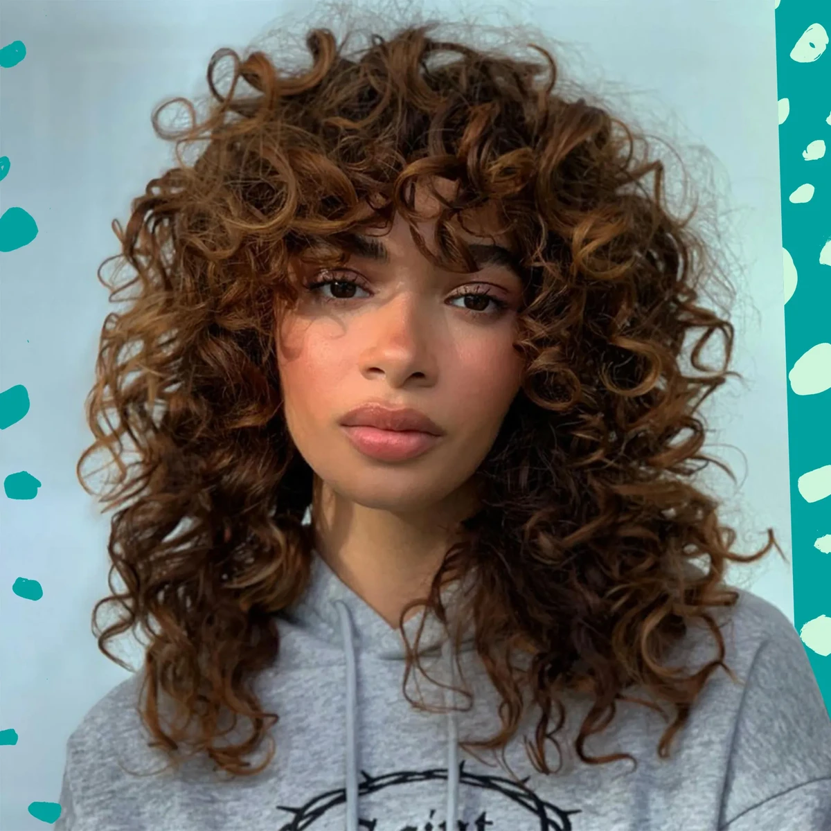Curly Shag por Reprodução