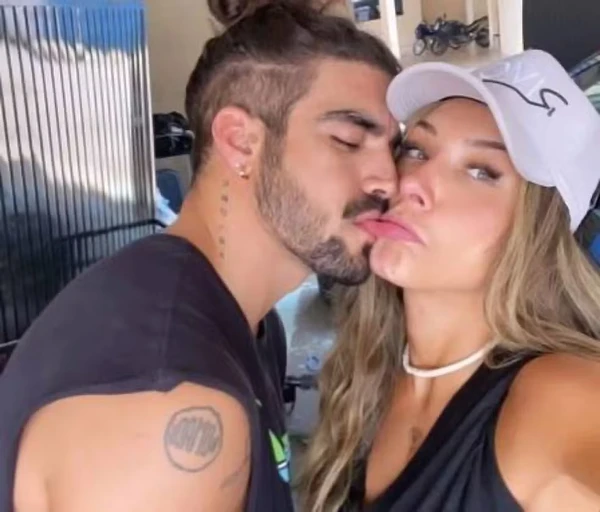 Daia de Paula e Caio Castro por Reprodução