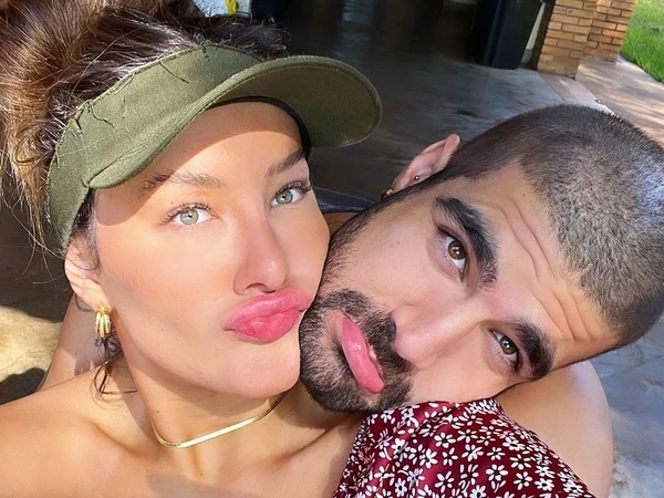 Daia de Paula e Caio Castro por Reprodução