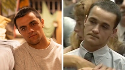 Felipe Simas como Daniel Cravinhos na série Tremembé por Divulgação/Prime Video