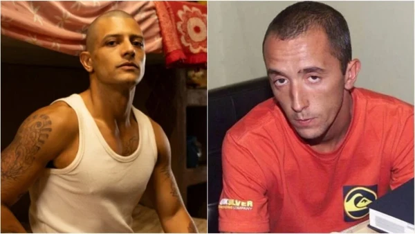 Kelner Macêdo como Christian Cravinhos na série Tremembé por Divulgação/Prime Video