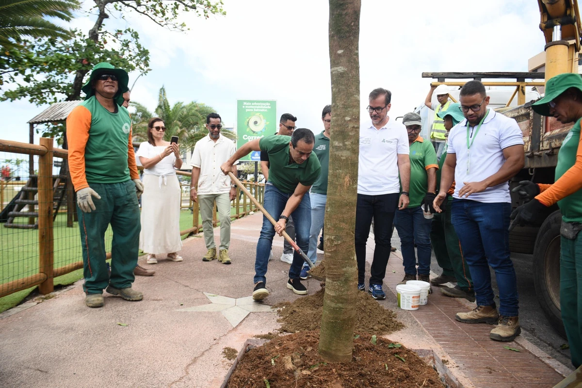 Lançamento do programa Corredor Verde pela Prefeitura de Salvador por Betto Jr./ Secom PMS