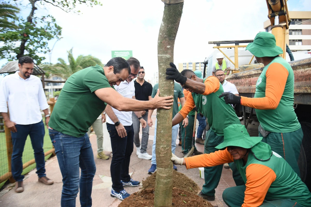 Lançamento do programa Corredor Verde pela Prefeitura de Salvador por Betto Jr./ Secom PMS