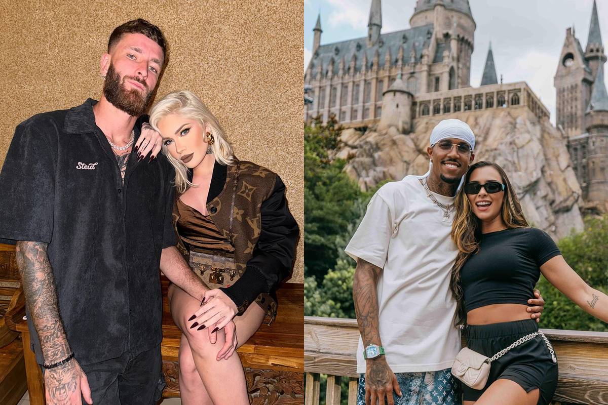 Léo e Karoline e Militão e Tainá por Reprodução