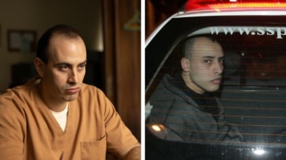Lucas Oradovschi como Alexandre Nardoni na série Tremembé por Divulgação/Prime Video