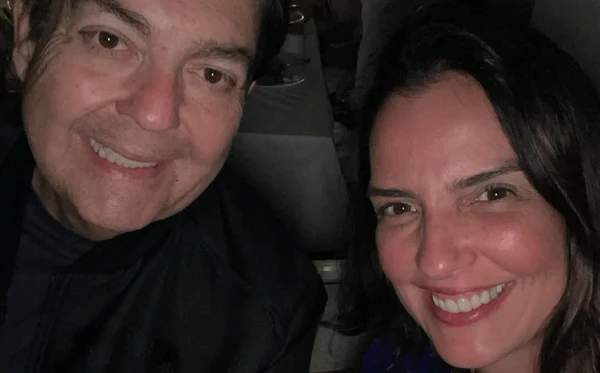 Luciana Cardoso e Fausto Silva