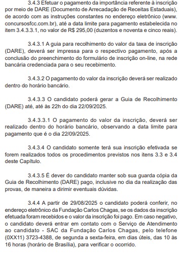 Mais detalhes do concurso aqui: por Reprodução