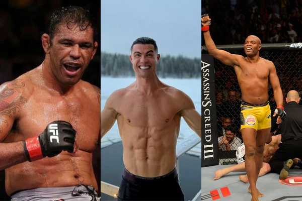 Minotouro, Cristiano Ronaldo e Anderson Silva 