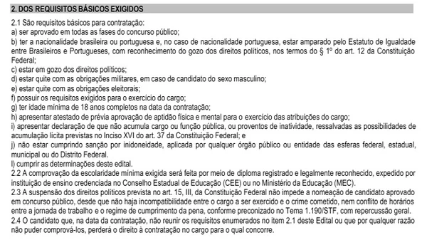 Detalhes de concurso do Cremepe por Reprodução