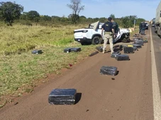 Imagem - PRF apreende uma tonelada de maconha em Campo Grande