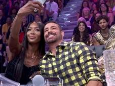 Imagem - Naomi Campbell surpreende no 'Domingão' e revela passado com Cauã Reymond em Nova York