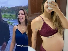 Imagem - VÍDEO: Repórter da Record Bahia entra em trabalho de parto ao vivo