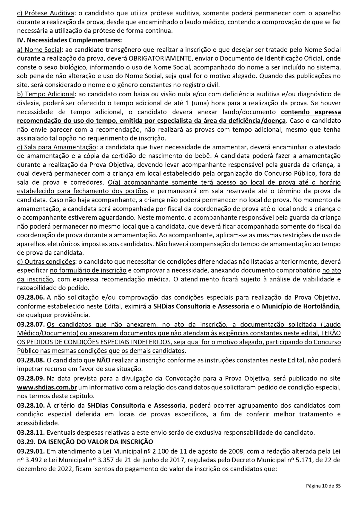 Confira o edital para o concurso da Prefeitura de Hortolândia por Reprodução