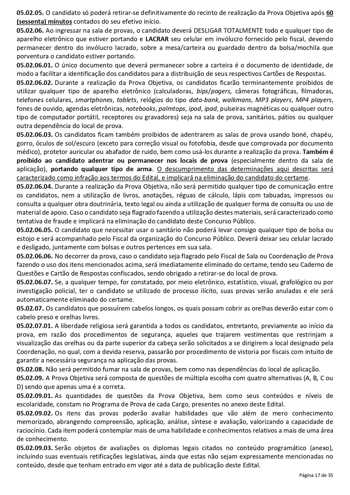 Confira o edital para o concurso da Prefeitura de Hortolândia por Reprodução