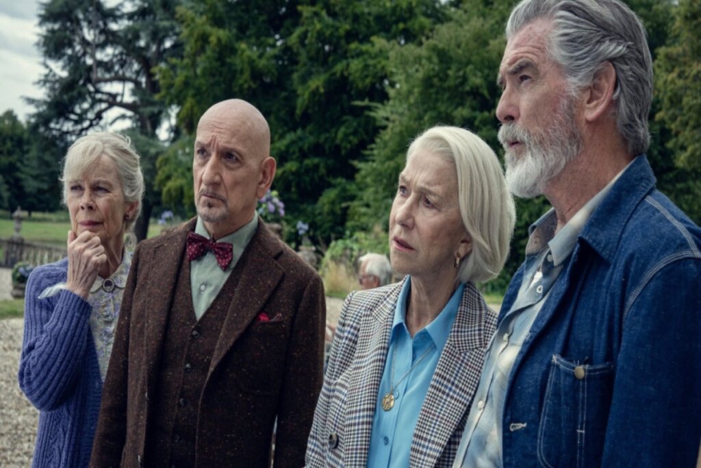 “O Clube do Crime das Quintas-Feiras” acompanha quatro aposentados em uma investigação real cheia de reviravoltas (Imagem: Reprodução digital | Netflix)