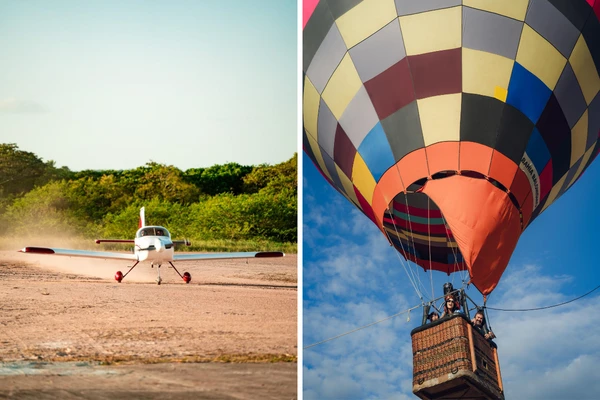 Evento em São Sebastião do Passé vai contar com balonismo, paraquedismo e visitação de aeronaves