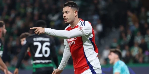 Gabriel Martinelli (Arsenal) por Reprodução