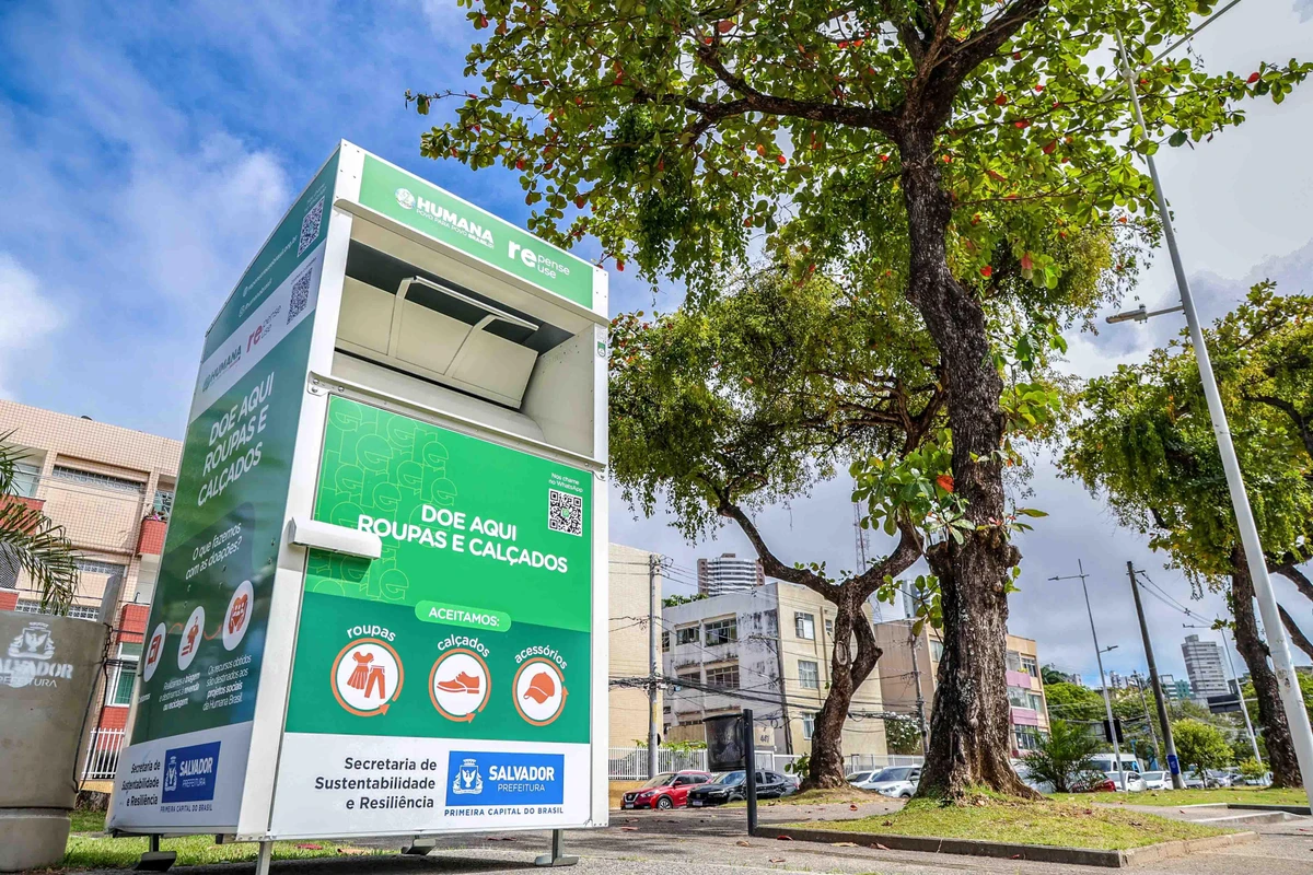 Instalação de novos contêineres do Projeto Repense Reuse por Bruno Concha/Secom