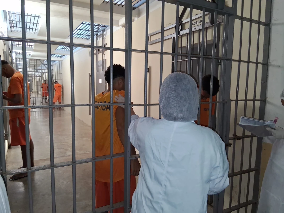 Surto de catapora em presídio da Mata Escura