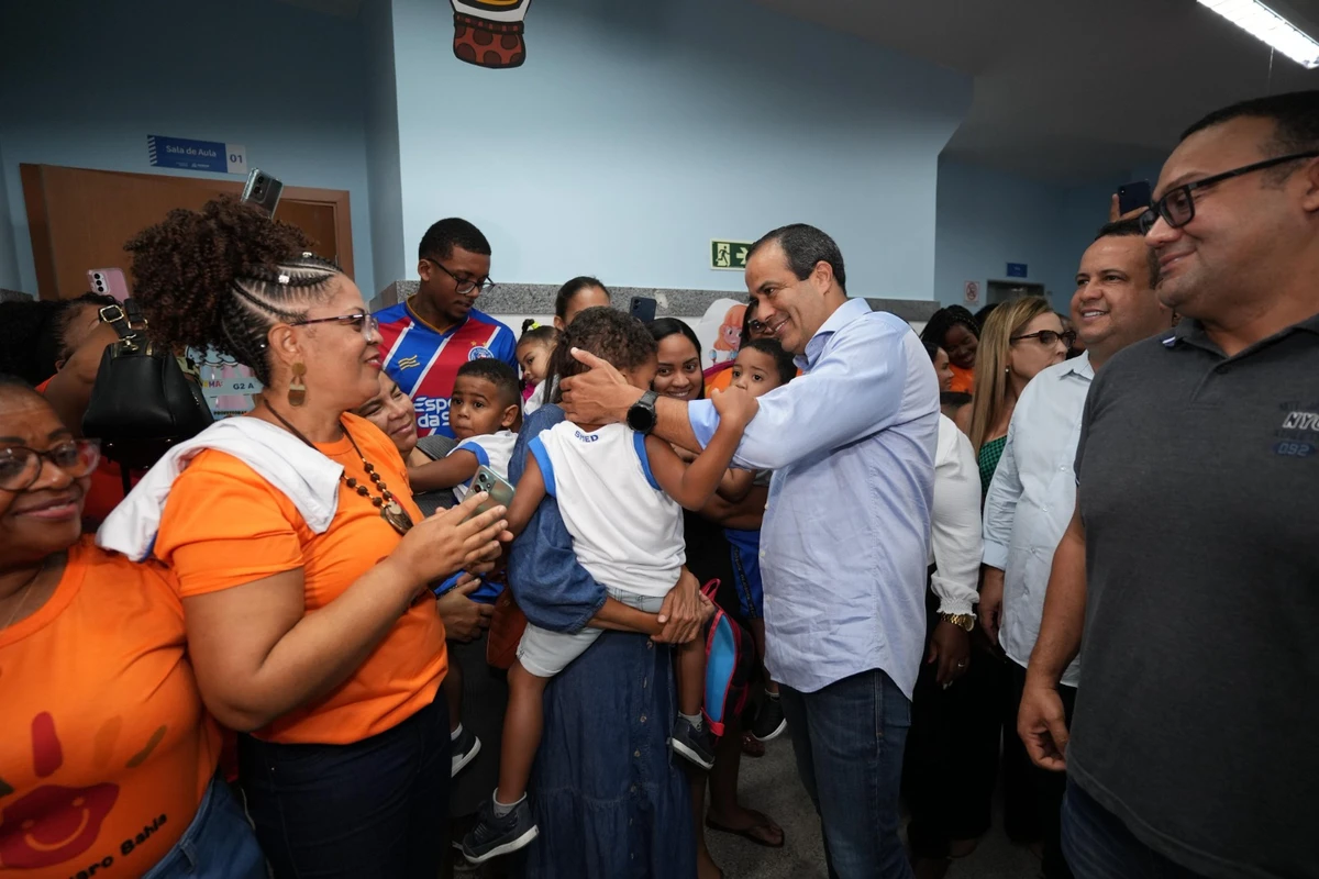 Bruno Reis durante inauguração por Betto Jr./ Secom PMS