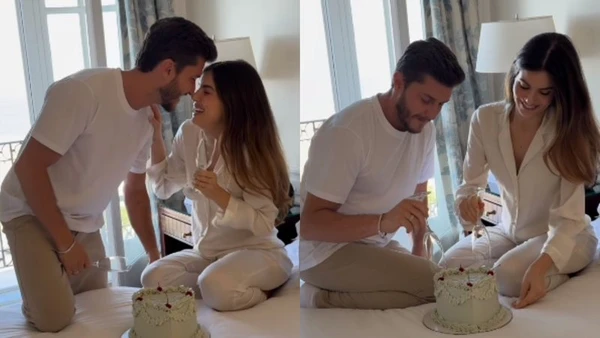 Camila Queiroz e Klebber Toledo anunciam que esperam uma menina