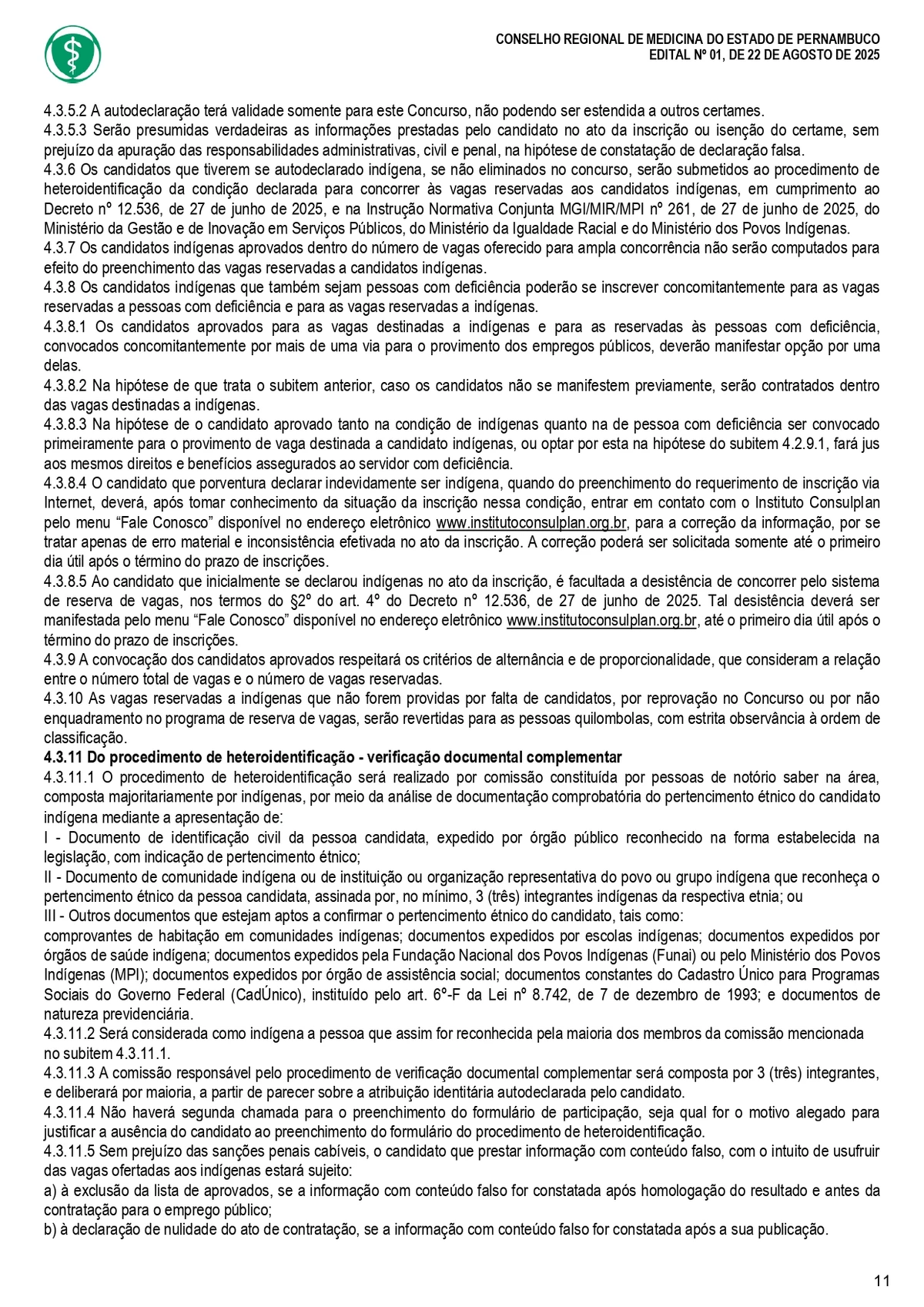 Confira o edital do concurso do Conselho Regional de Medicina do Estado de Pernambuco (Cremepe) por Reprodução 
