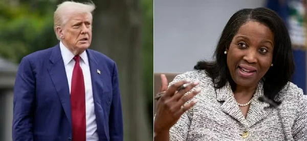 Donald Trump e Lisa Cook