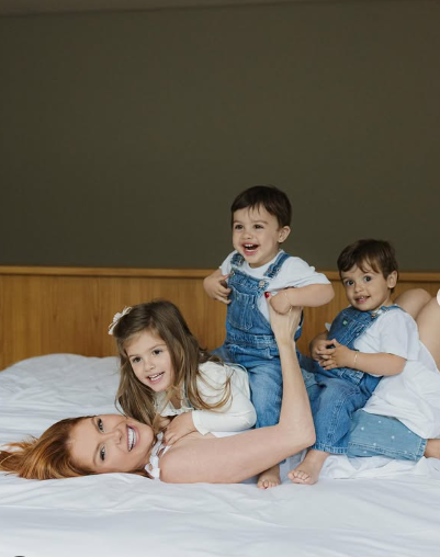 Família de Barbara Evans por Reprodução / Instagram