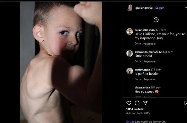 Giuliano Stroe fez sucesso compartilhando a rotina de treinamentos nas redes sociais por Reprodução/Facebook/Instagram