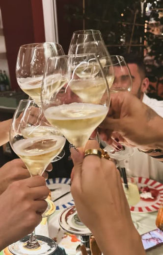 Leo e Lore em Capri, na Itália por Reprodução